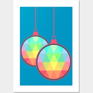 Yule Christmas Bauble Decoration Posters and Art